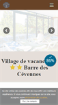 Mobile Screenshot of gites-barre-cevennes.com